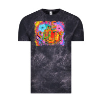 Cloud Black Be Salty Vintage Tee - CowhideDigitalArt