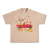 Burro basenji pumpkin truck fall leaf thanksgiving halloween Urban Heavy Tee - linhVisuals