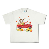 Pistachio basenji pumpkin truck fall leaf thanksgiving halloween Urban Heavy Tee - linhVisuals