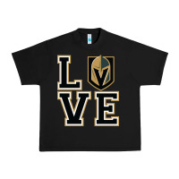 Black the love golden knight Urban Heavy Tee - linhVisuals
