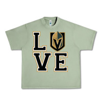 Oil Green the love golden knight Urban Heavy Tee - linhVisuals