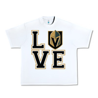 White the love golden knight Urban Heavy Tee - linhVisuals