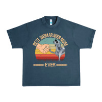 Midnight Navy best weimaraner mom ever mom gift mother's day Urban Heavy Tee - linhVisuals