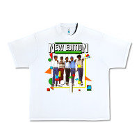 White new edition Urban Heavy Tee - linhVisuals