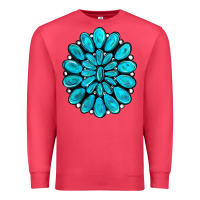 Cardinal turquoise gemstone jewelny Premium Sweatshirt - RanaPortraitStore