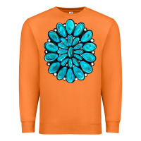 Carrot turquoise gemstone jewelny Premium Sweatshirt - RanaPortraitStore