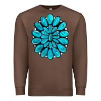 Chestnut turquoise gemstone jewelny Premium Sweatshirt - RanaPortraitStore