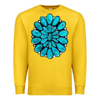 Lemon turquoise gemstone jewelny Premium Sweatshirt - RanaPortraitStore