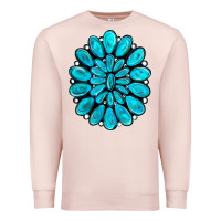 Pale Pink turquoise gemstone jewelny Premium Sweatshirt - RanaPortraitStore
