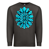 Smoke turquoise gemstone jewelny Premium Sweatshirt - RanaPortraitStore