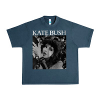 Midnight Navy kate bush vintage Urban Heavy Tee - linhVisuals