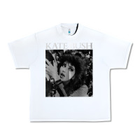 White kate bush vintage Urban Heavy Tee - linhVisuals