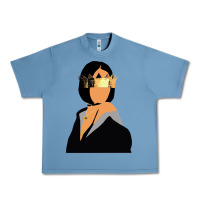 Pebble Blue rihanna artwork Urban Heavy Tee - linhVisuals