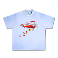Grape Ice christmas santa claus pilot flying airplane gift tee Urban Heavy Tee - linhVisuals