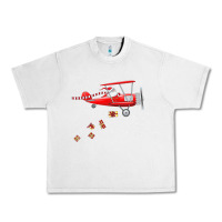 Lunar Rock christmas santa claus pilot flying airplane gift tee Urban Heavy Tee - linhVisuals