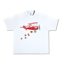 White christmas santa claus pilot flying airplane gift tee Urban Heavy Tee - linhVisuals