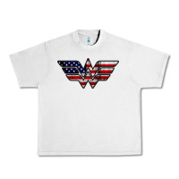 Lunar Rock Wonder woman american flag Urban Heavy Tee - linhVisuals