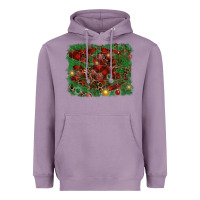 Lavender christmas background Heavyweight Hoodie - RanaPortraitStore