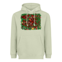 Matcha christmas background Heavyweight Hoodie - RanaPortraitStore
