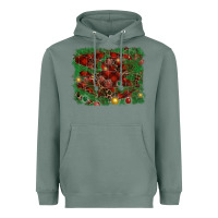 Sage christmas background Heavyweight Hoodie - RanaPortraitStore
