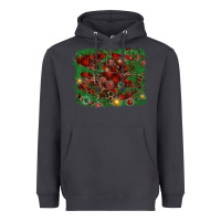 Smoke christmas background Heavyweight Hoodie - RanaPortraitStore