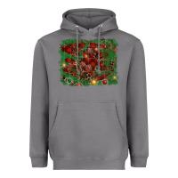 Storm christmas background Heavyweight Hoodie - RanaPortraitStore
