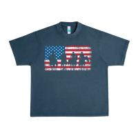 Midnight Navy cowboy patriotic american flag 4th of july gift tee Urban Heavy Tee - linhVisuals