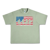 Oil Green cowboy patriotic american flag 4th of july gift tee Urban Heavy Tee - linhVisuals