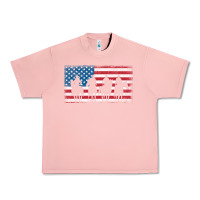 Salmon cowboy patriotic american flag 4th of july gift tee Urban Heavy Tee - linhVisuals