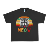 Pigment Black funny vintage raccoon meow raccoon lovers Urban Heavy Tee - linhVisuals
