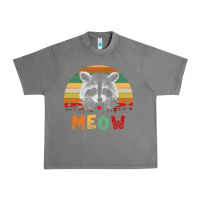 Tornado funny vintage raccoon meow raccoon lovers Urban Heavy Tee - linhVisuals