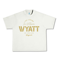 Pistachio The Legend Wyatt Funny Personalized Name Urban Heavy Tee - linhVisuals