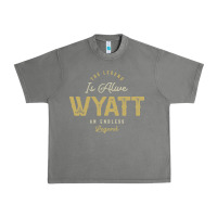 Tornado The Legend Wyatt Funny Personalized Name Urban Heavy Tee - linhVisuals