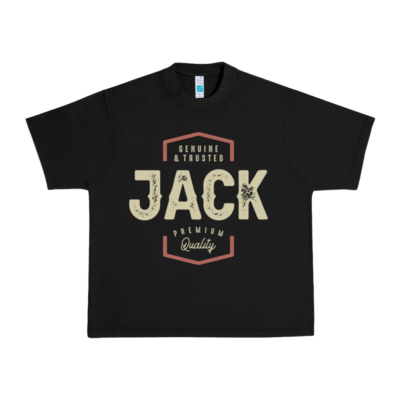 Genuine Jack Funny Personalized Name Urban Heavy Tee by linhVisuals | Teevron