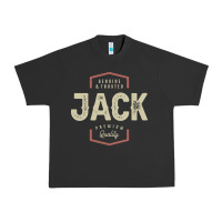 Pigment Black Genuine Jack Funny Personalized Name Urban Heavy Tee - linhVisuals
