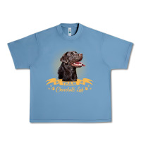 Pebble Blue labrador retriever team chocolate lab funny Urban Heavy Tee - linhVisuals