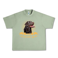 Oil Green labrador retriever team chocolate lab funny Urban Heavy Tee - linhVisuals