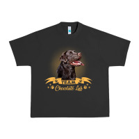 Pigment Black labrador retriever team chocolate lab funny Urban Heavy Tee - linhVisuals