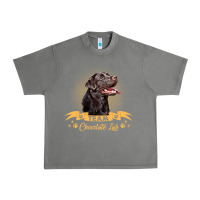Tornado labrador retriever team chocolate lab funny Urban Heavy Tee - linhVisuals