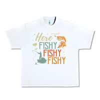 White here fishy fishy fishy fishing lovers gifts Urban Heavy Tee - linhVisuals