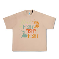 Burro here fishy fishy fishy fishing lovers gifts Urban Heavy Tee - linhVisuals