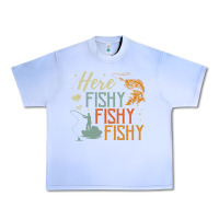Grape Ice here fishy fishy fishy fishing lovers gifts Urban Heavy Tee - linhVisuals