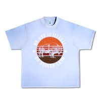 No One Is Illegal On Stolen Land 4th Of July Bison Urban Heavy Tee | Teevron