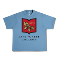 Pebble Blue Lake Forest College Urban Heavy Tee - linhVisuals