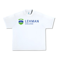 White Lehman College CUNY Urban Heavy Tee - linhVisuals
