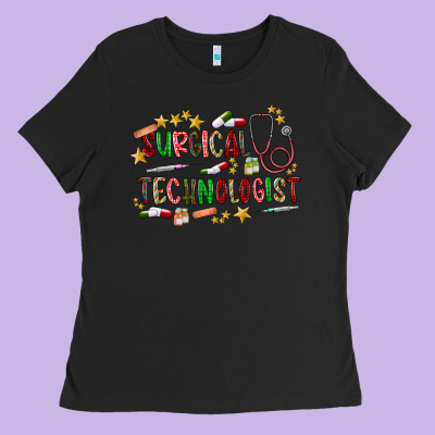 Surgical Technologist Ladies Tee Designed By Cowhidedigitalart