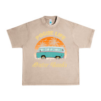 French Oak pogue life outer banks retro vintage sunny Urban Heavy Tee - linhVisuals