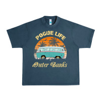 Midnight Navy pogue life outer banks retro vintage sunny Urban Heavy Tee - linhVisuals