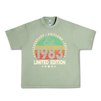 Oil Green est. 1983 vintage 1983 limited edition 39th birthday retro pullover ho Urban Heavy Tee - linhVisuals