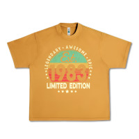 Peanut Butter est. 1983 vintage 1983 limited edition 39th birthday retro pullover ho Urban Heavy Tee - linhVisuals